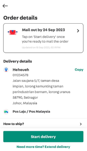 Malaysia] Shipping: Do I need to pay the shipping fee? – Carousell Help  Centre